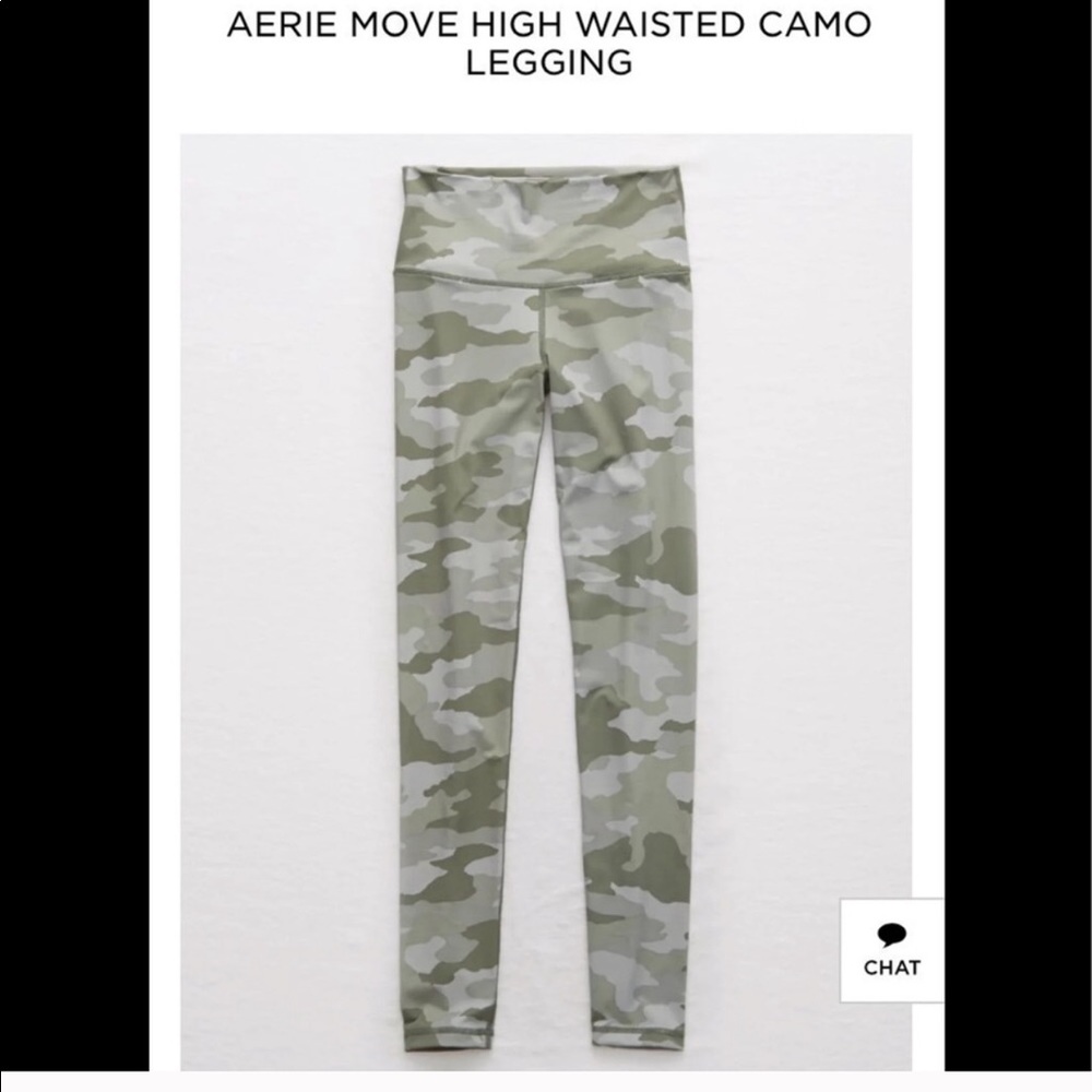 Aerie high waisted camo leggings!